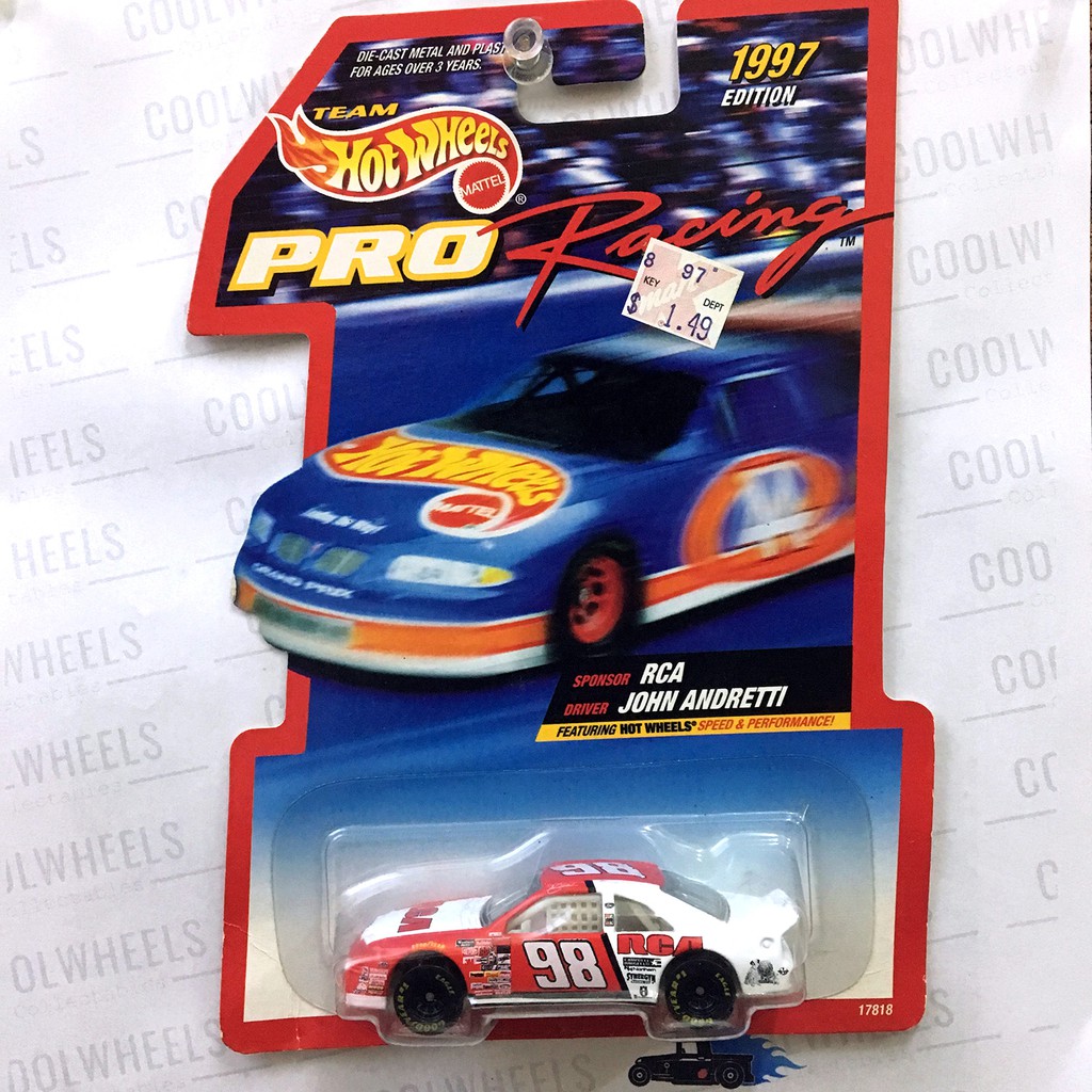 Hot Wheels 1997 Nascar Pro Racing RCA - John Andretti | Shopee Malaysia