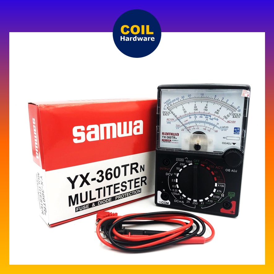 Yx 360tr Analog Multimeter Multi Meter Tester With Buzzer Sunwei Sunwa Sunma Yx360