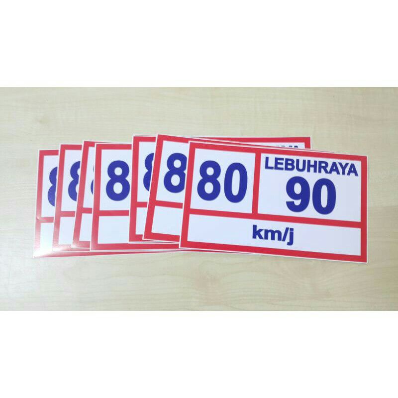 Lorry Reflective Sticker Lori Stiker 3m Oralite Jpj Puspakom Ms828