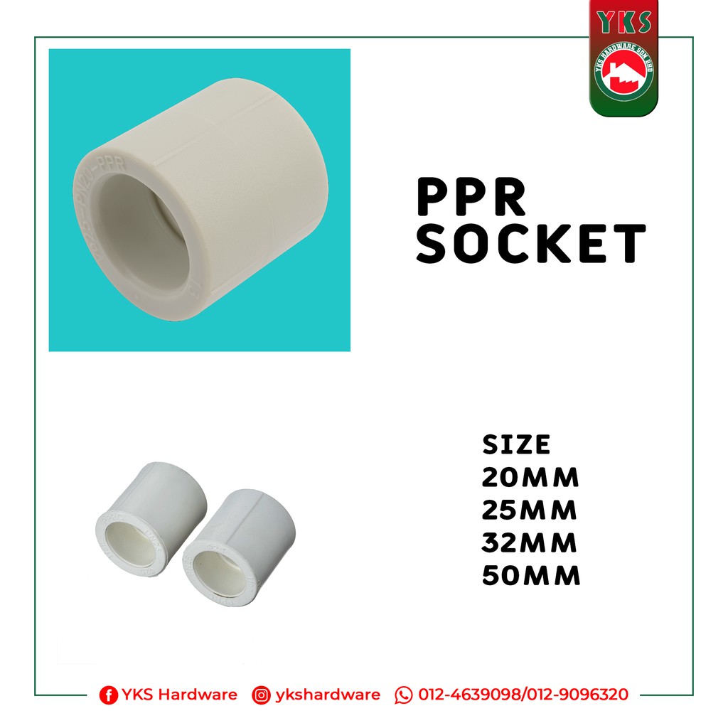 PPR SOCKET - Pipe & Fittings System | Shopee Malaysia