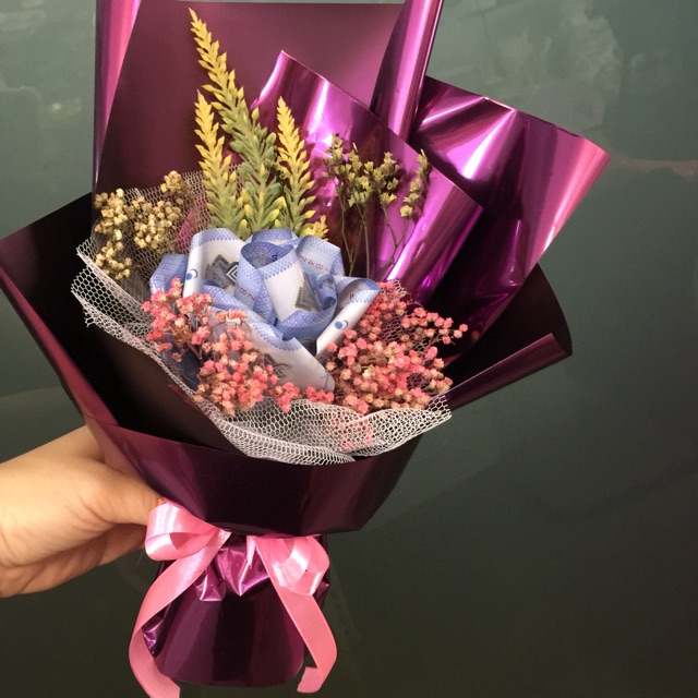 Bunga Bouquet Wang Lipat Rose Rm28 (include Nilai Rm5) | Shopee Malaysia