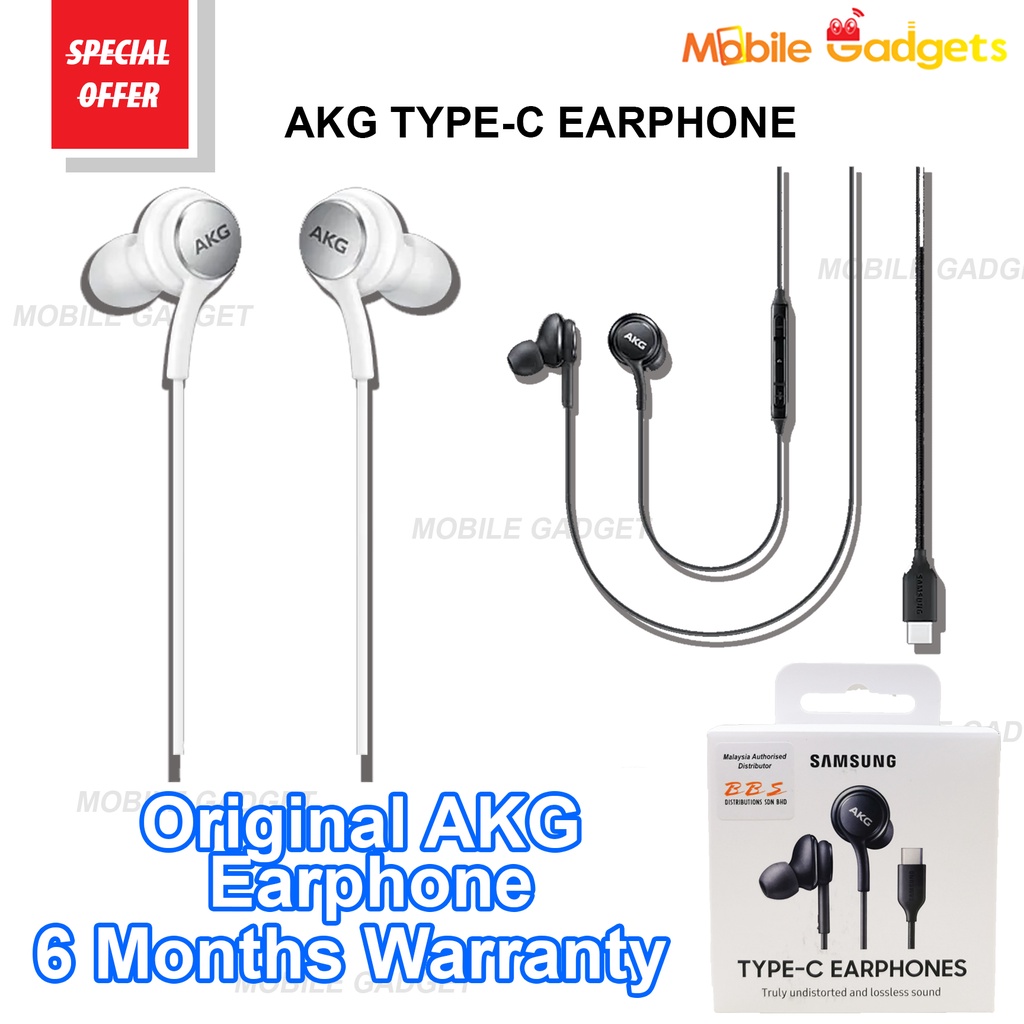 Samsung Original AKG TYPEC Earphone / 3.5MM Earphone InEar / AKG Y500
