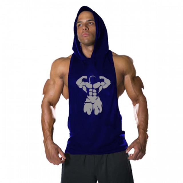 Pacific Sleeveless Hoodie In Black With America Strong