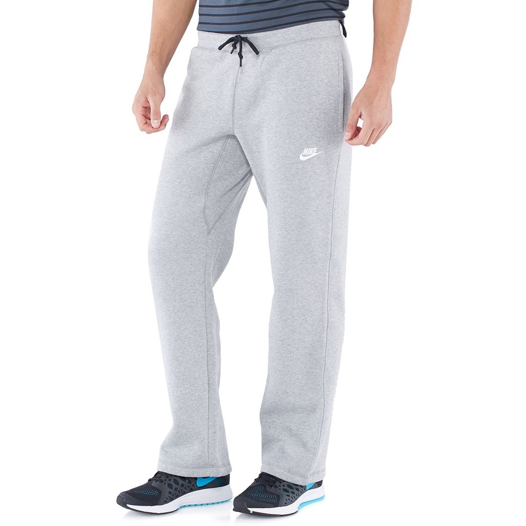 100% Original - Nike AW77 Open Hem Joggers Pant - Grey | Shopee Malaysia