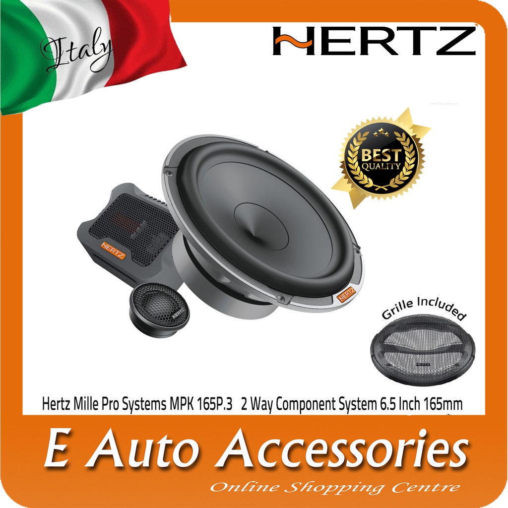 Hertz mille pro store 6.5 component system