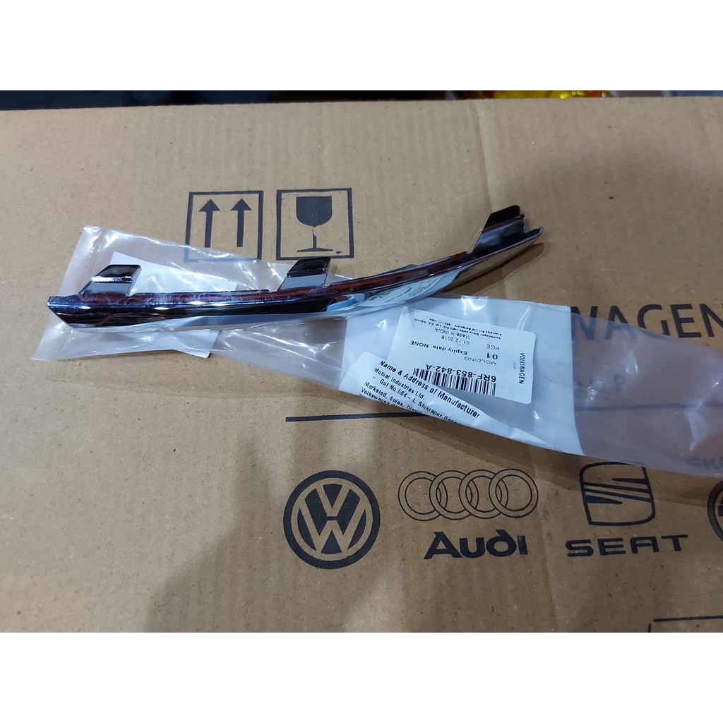 VOLKSWAGEN VENTO REAR BUMPER CHROME MOULDING 100 ORIGINAL Shopee Malaysia