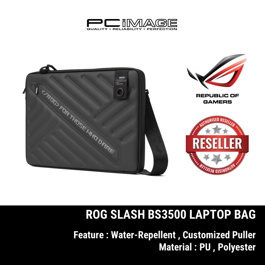 ASUS BS3500 ROG SLASH Protective LAPTOP BAG ( 90XB07W0-BSL000 ...