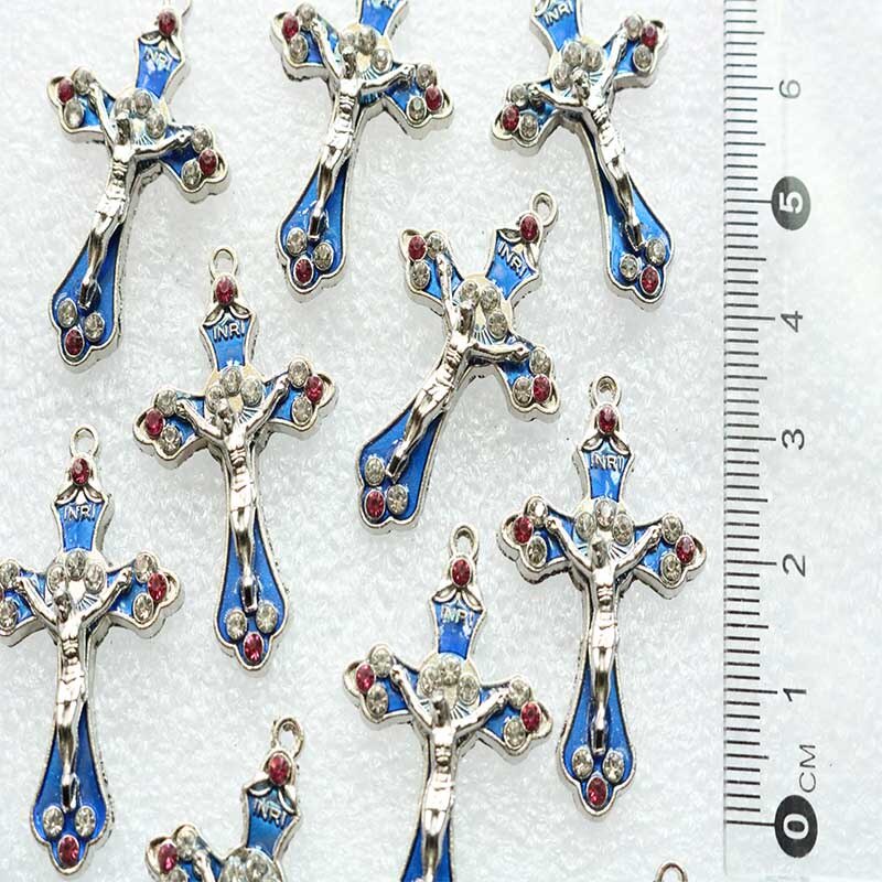 Holy Cross Charms For Jewelry Making Handmade Diy.