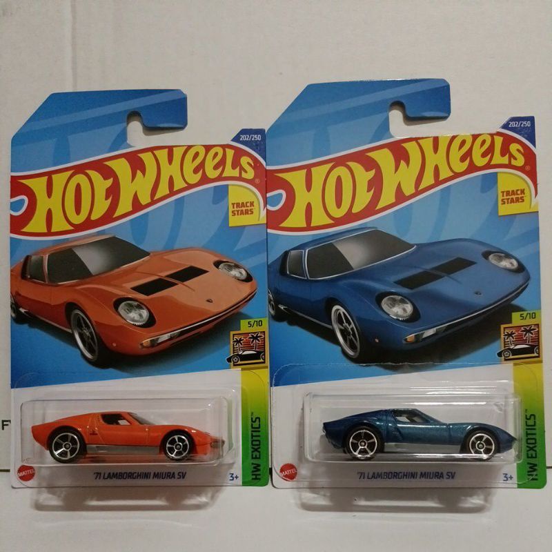 Hot Wheels 71 Lamborghini Miura Sv Shopee Malaysia