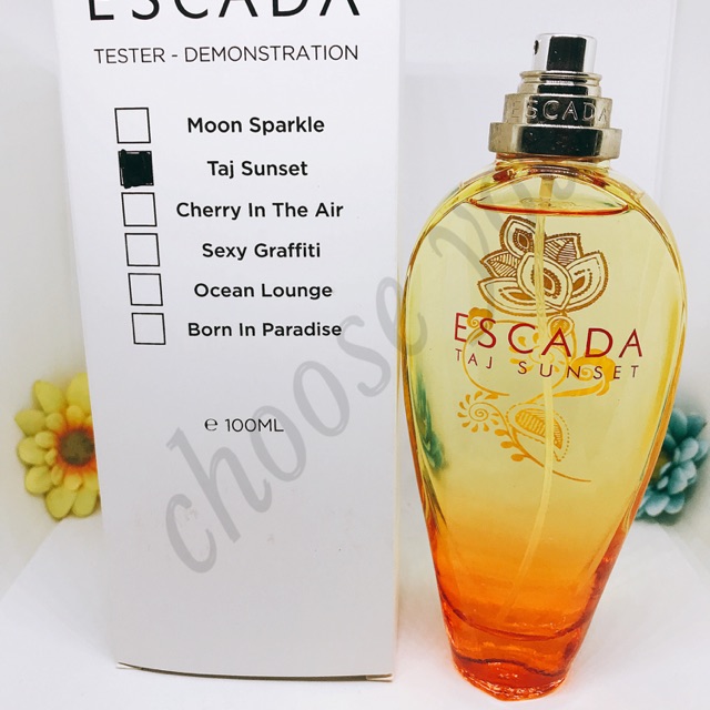 最新入荷 ESCADA テスターエスカーダ - タージ Amazon タージ サン