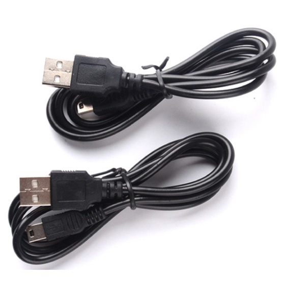 USB V3 Cable Long Mini USB Cable Sync & Charge Lead Type A to 5 Pin B ...