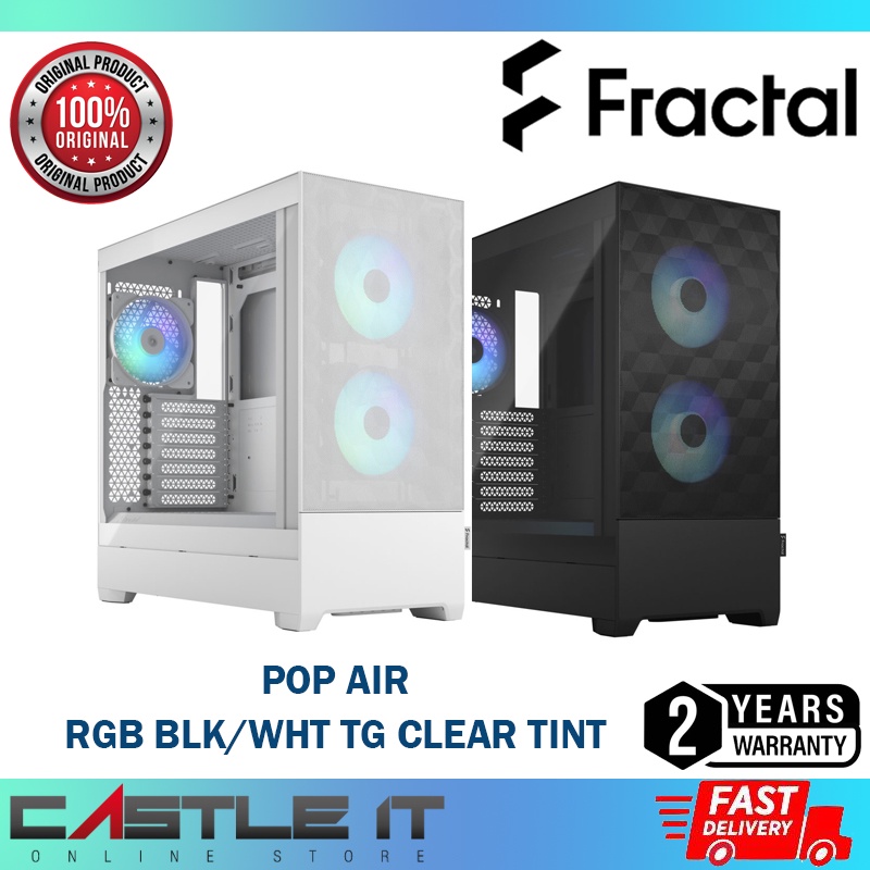 Fractal Design POP AIR SERIES / POP MINI AIR RGB / POP XL AIR RGB BLACK ...