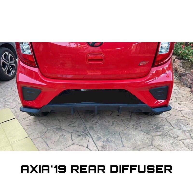 PERODUA AXIA 2014-2021 REAR DIFFUSER | Shopee Malaysia