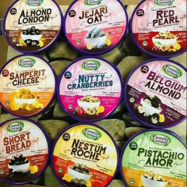 BISKUT/KUIH/COOKIES RAYA by Family Corner(16jenis)Halal Product ...