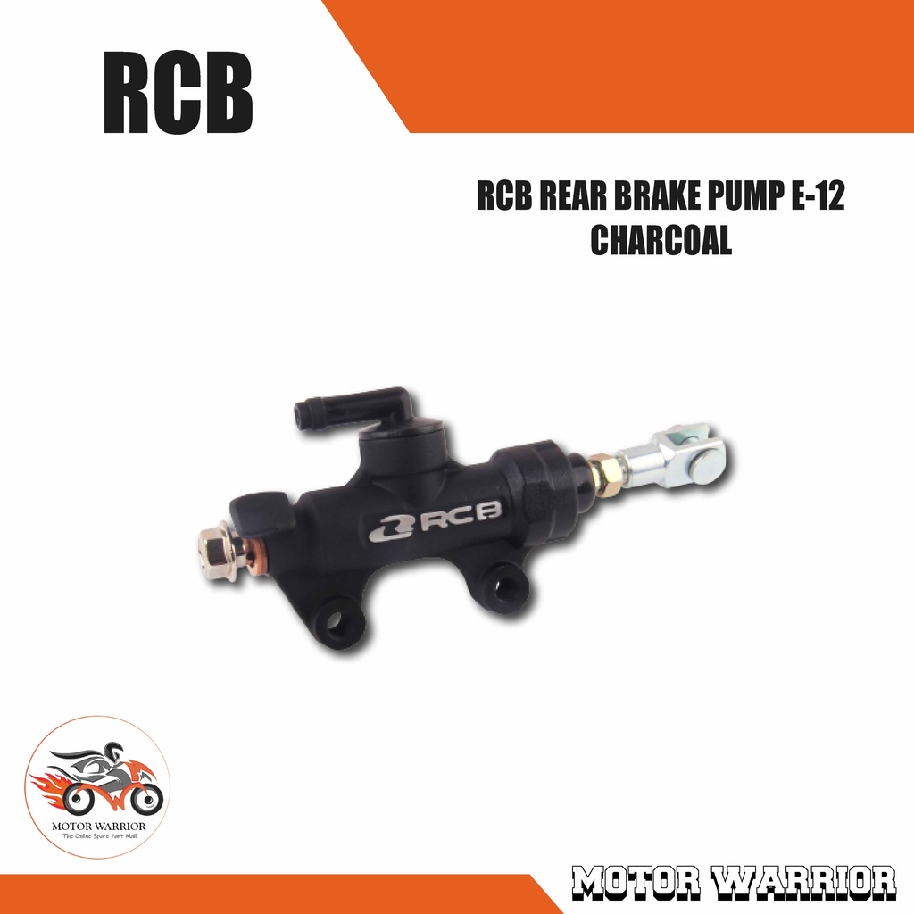 RCB Racing Boy Rear Master Brake Pump (Charcoal) E12 Universal | Shopee ...