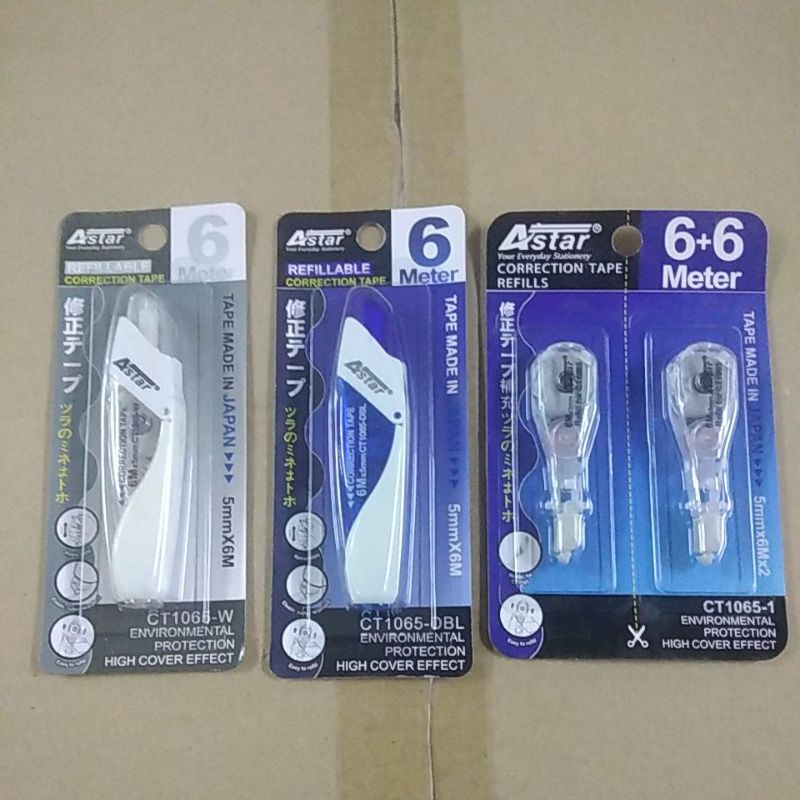 Astar 6 meter Correction Tape / Correction Refill ( CT1065 / CT10651