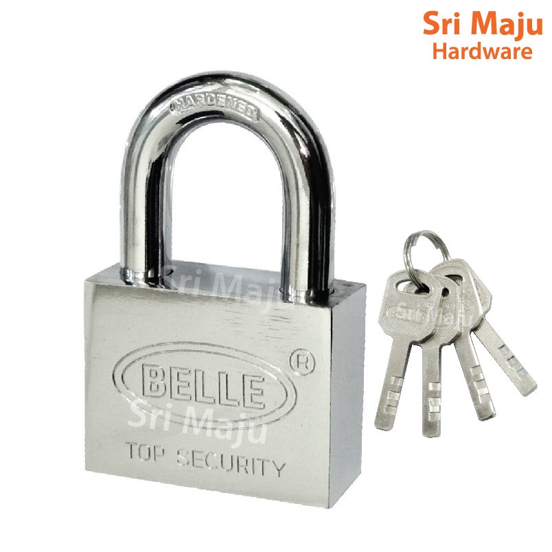 MAJU Belle Security Pad Lock House Office Home Gate Grille Door Pad Lock  Mangga Pintu