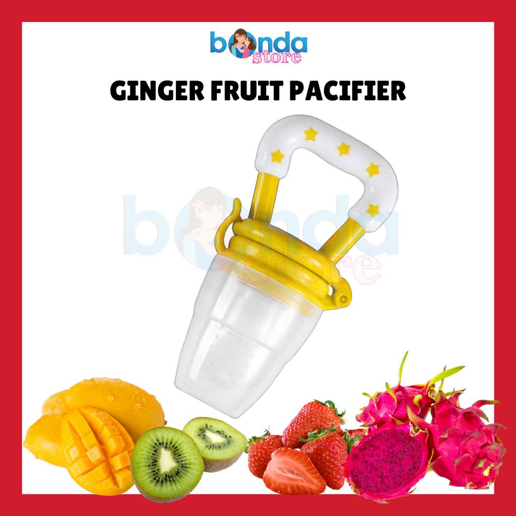 Ginger Baby Feeder Food Bite Silicon Fruit Pacifier Puting Buah Baby ...