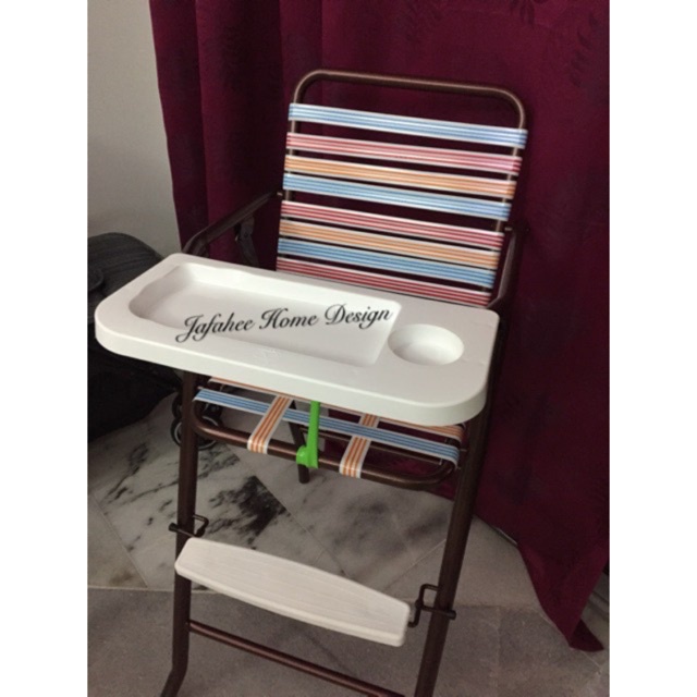 【JFW】 3V GIANT BABY DINING / BABY CHAIR FOLDABLE HIGH CHAIR BF704FS (Random Color) Shopee Malaysia
