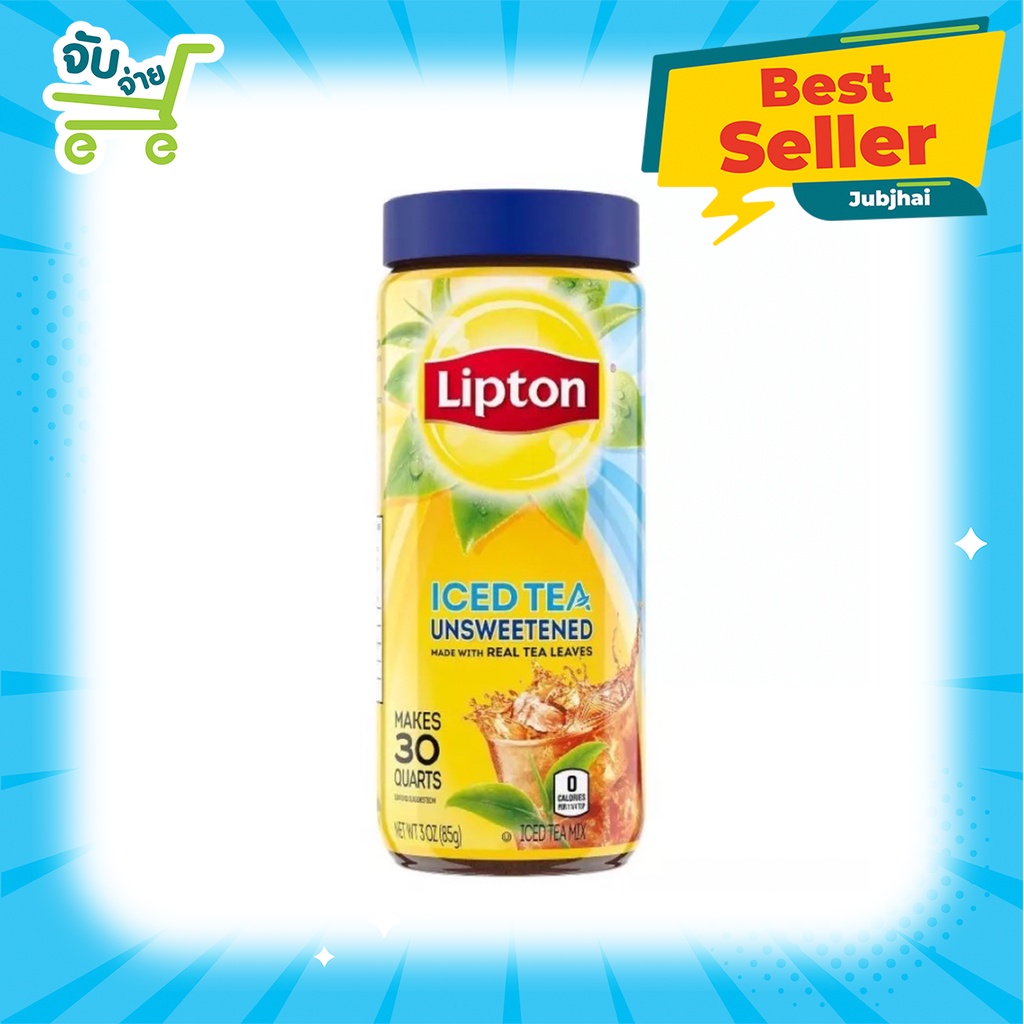 Lipton Iced Tea Unsweetened Instant (USA Imported) 85g. | Shopee Malaysia