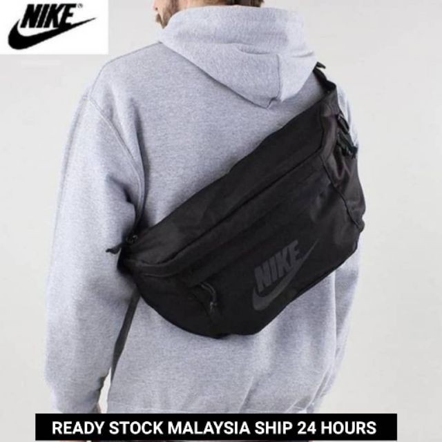 bag~sling bag men~ NIKE Men's Crossbody Bag Nike Waist Bag Men Chest Bag Cross Body Bag Man Beg Pinggang Lelaki P |