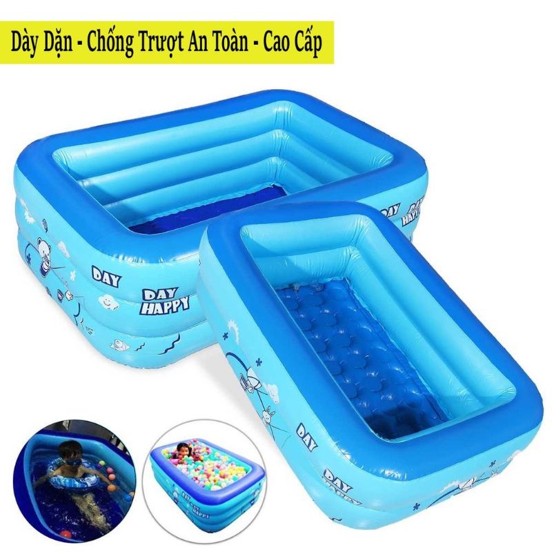 1m8 3-storey swimming float tank with box (2-bottom type thick and ...