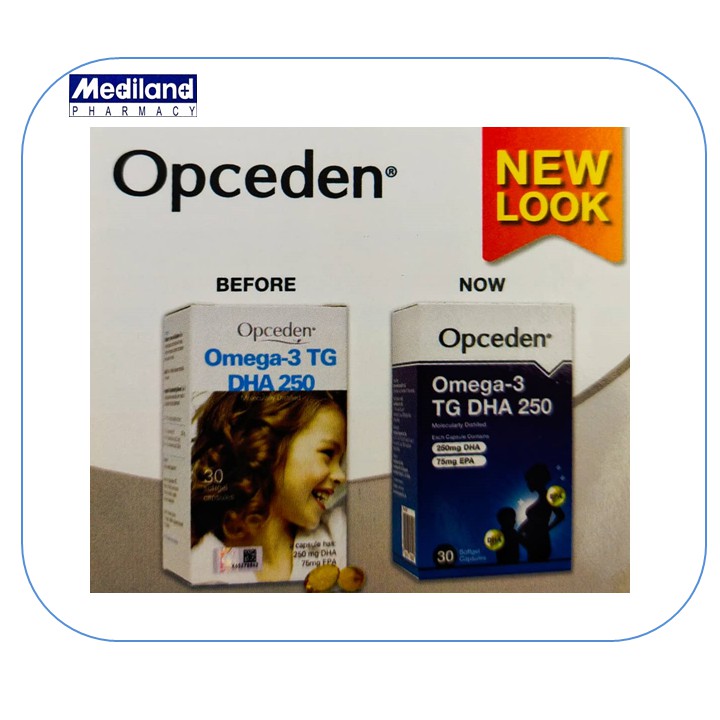 OPCEDEN OMEGA3 TG DHA 250 30'S Shopee Malaysia