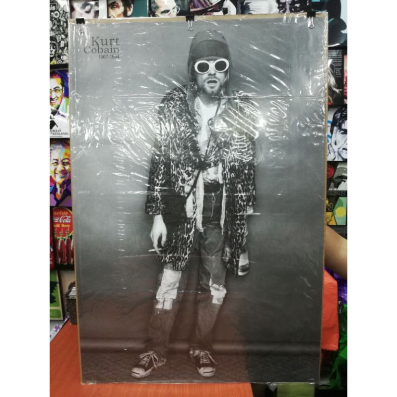 Nirvana Kurt Cobain Poster | Shopee Malaysia