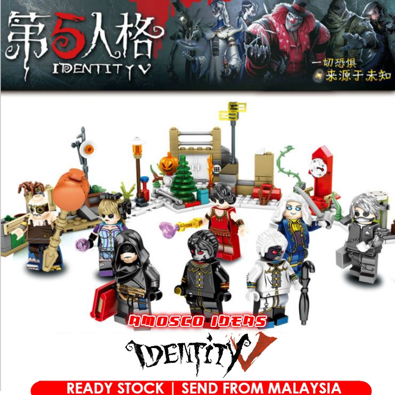 SY1278 IDENTITY V CHARACTERS HORROR 8PCS MINIFIGURES Shopee Malaysia