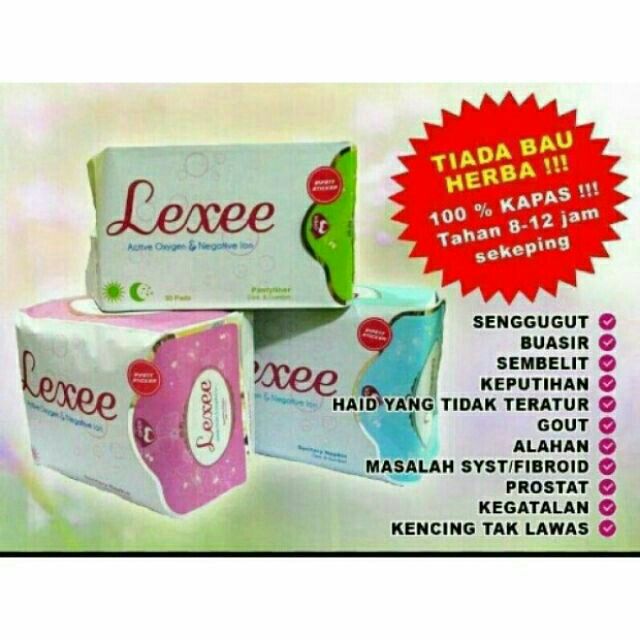 🔥Lexee Pad Siang, Pad Malam & Pantiliner | Shopee Malaysia