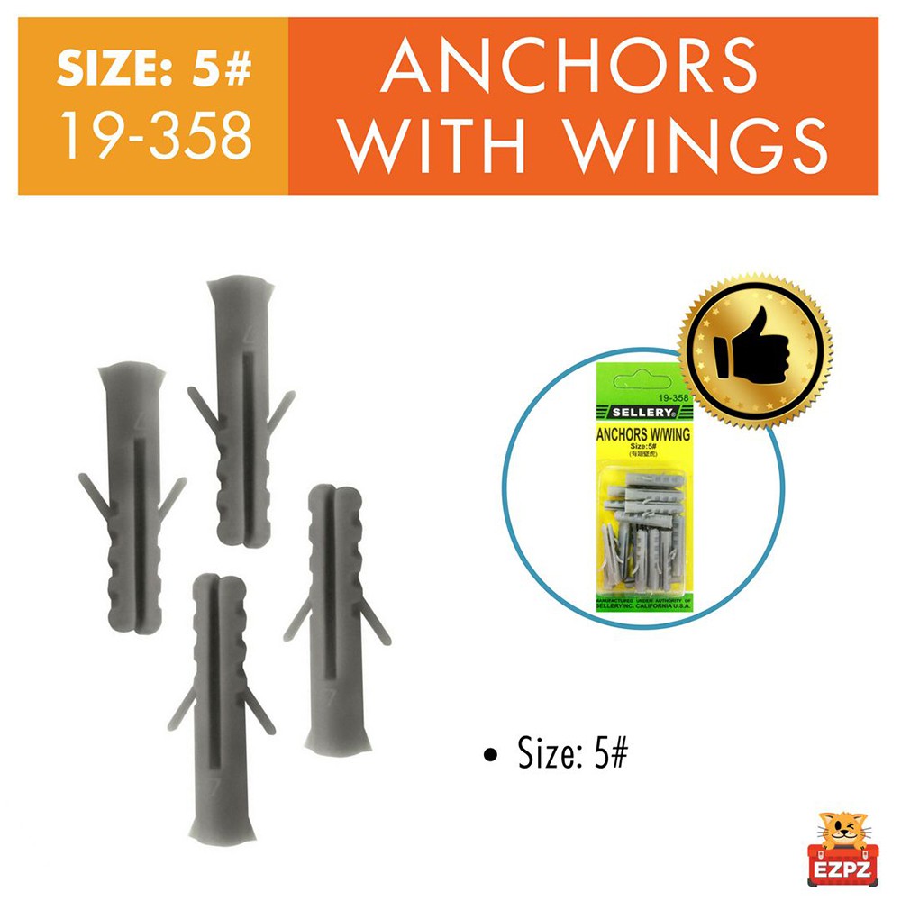 SELLERY 19358 Anchors With Wings 5 (22pc/set) Shopee Malaysia