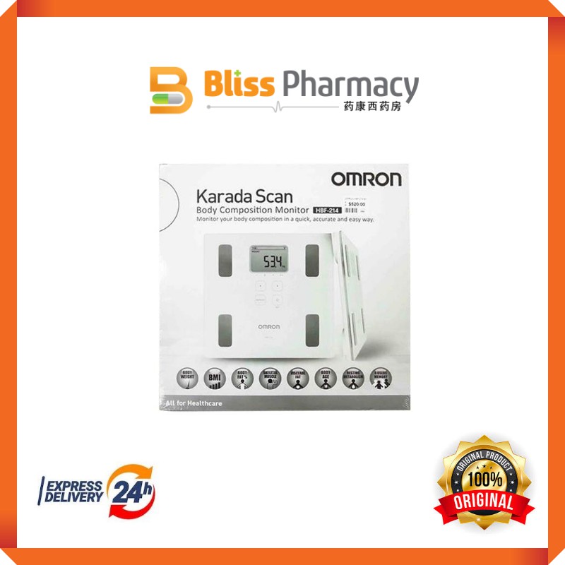 Omron Body Composition Monitor HBF214 / KARADA SCAN Shopee Malaysia