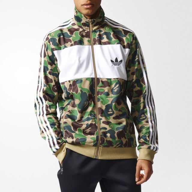 Jaket sales adidas bape