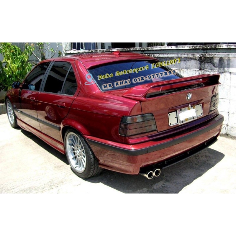 BMW E36 GT Spoiler Single Deck M3 DTM Rear Trunk Lid Spoiler 3 Series Shopee Malaysia