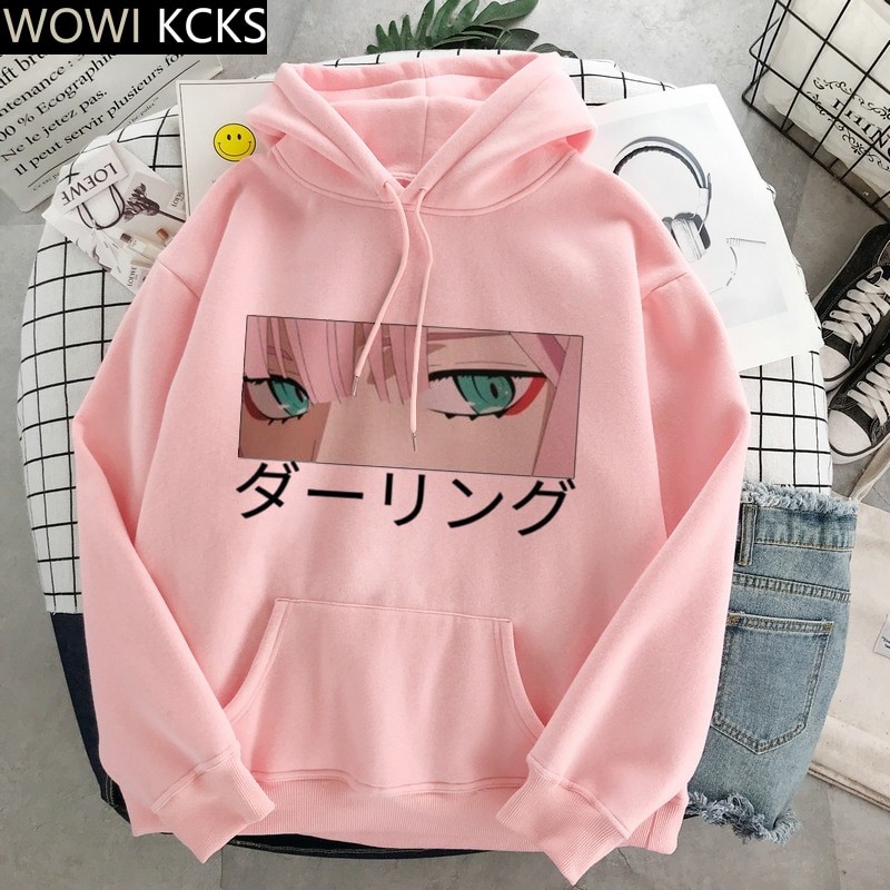 M XL Sweat Oversize Harajuku Winter Zero Two Graphic Vintage Anime Hoodie Clothes Women Gothic Crewneck Aesthetic Hoodie Shopee Malaysia