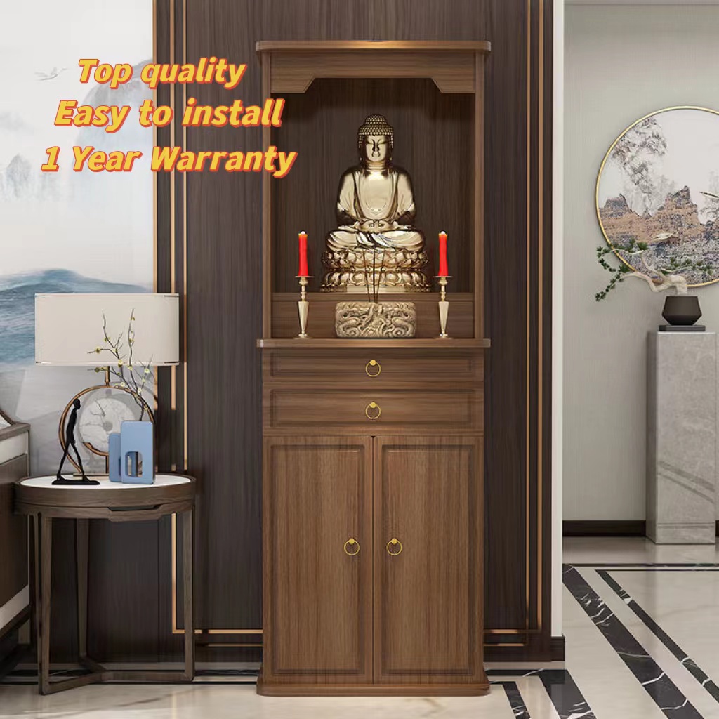 Buddha Shrine Clothes Closet Altar Home Modern Altar Worship Table ...