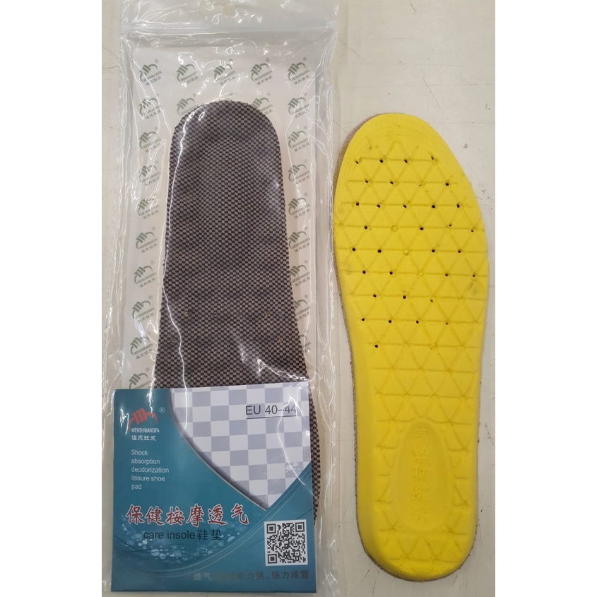 READY STOCK Memory Foam Insole Tapak Kasut Orthotic Arch Support Cushion Impact Absorb Insoles