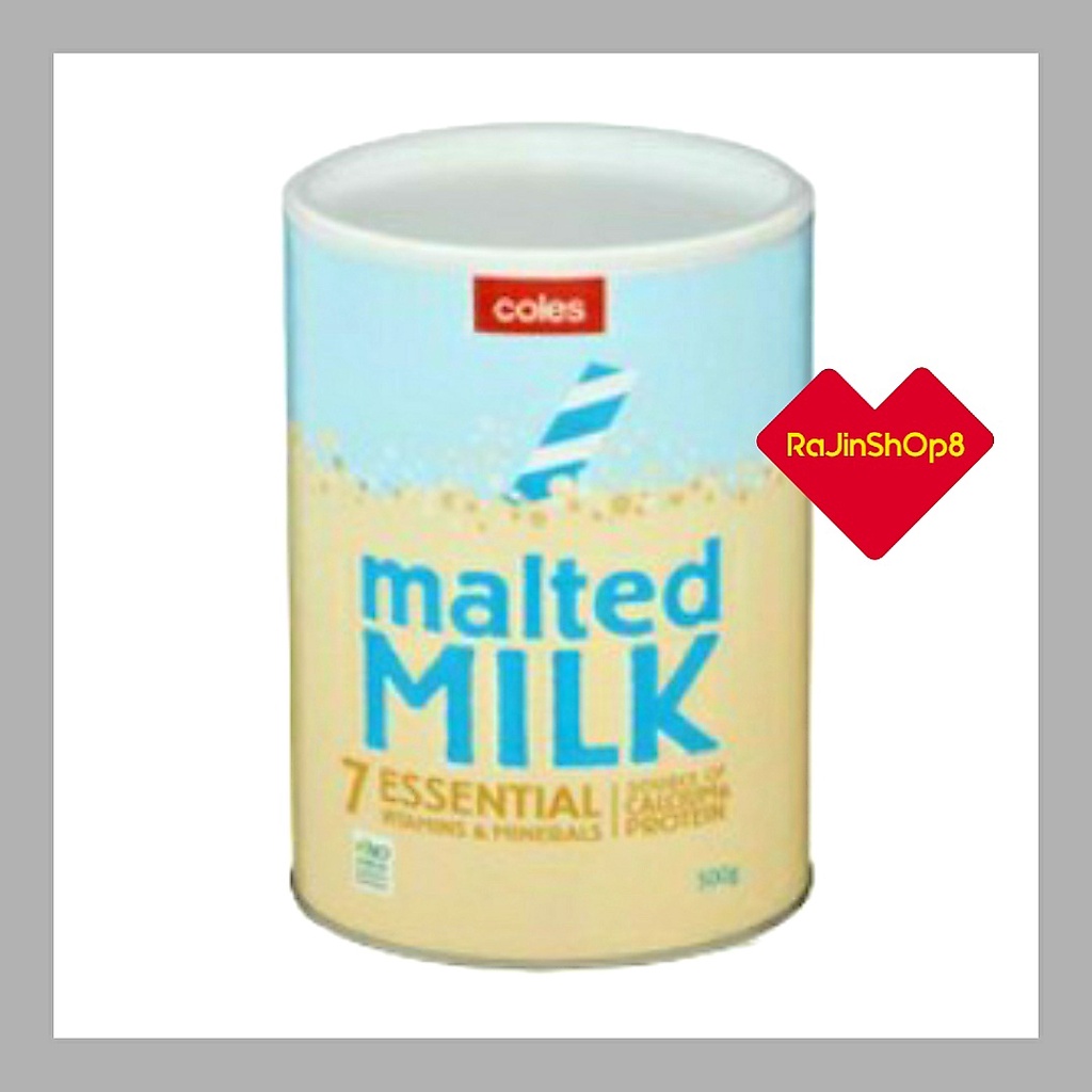 Coles Malted Milk Drink Powder , 500g AUS Shopee Malaysia