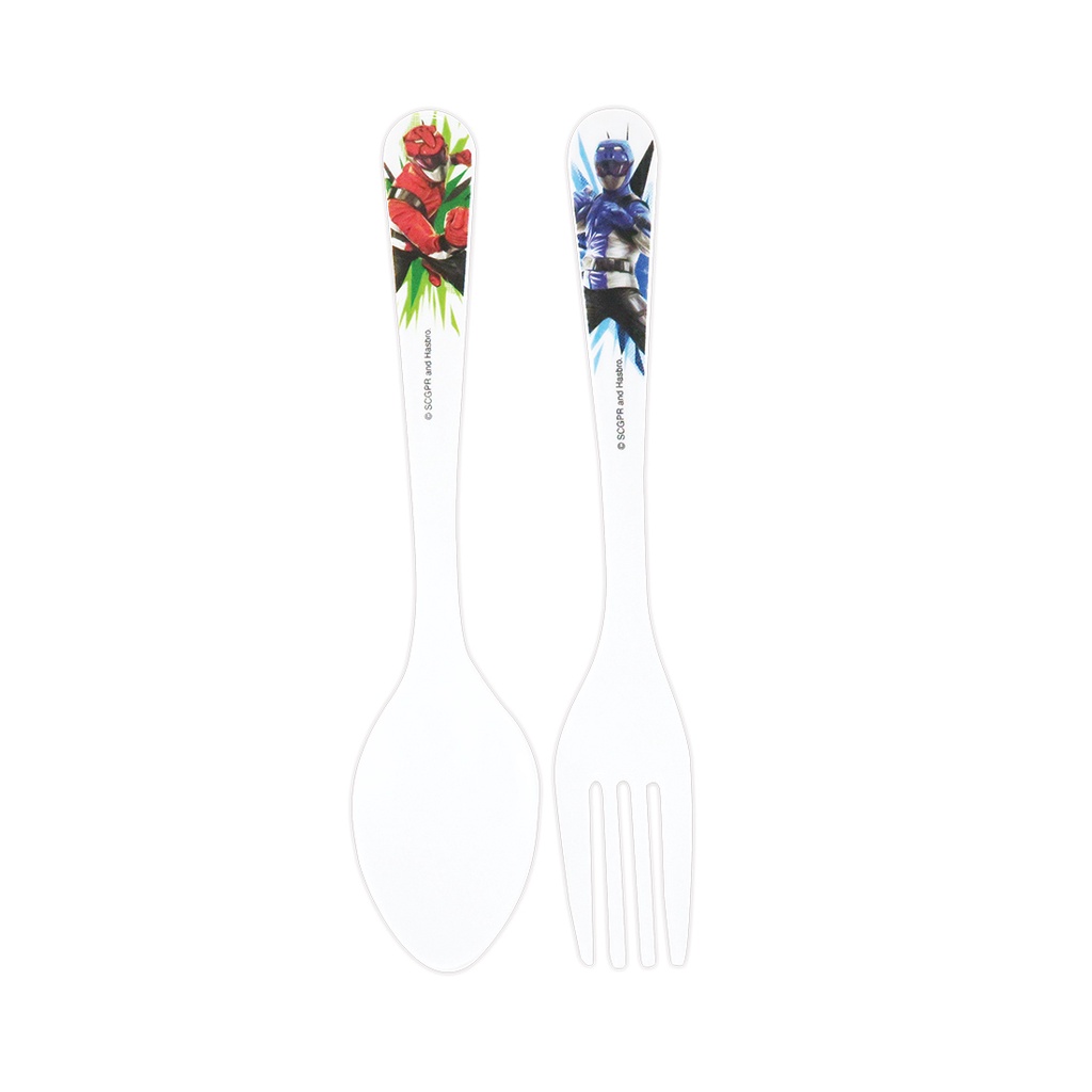 Power Ranger Beast Morphers Melamine Fork & Spoon Set | Shopee Malaysia