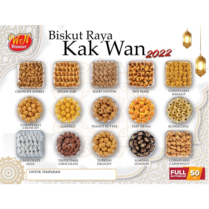 Kuih Raya Aneka Pilihan | Shopee Malaysia