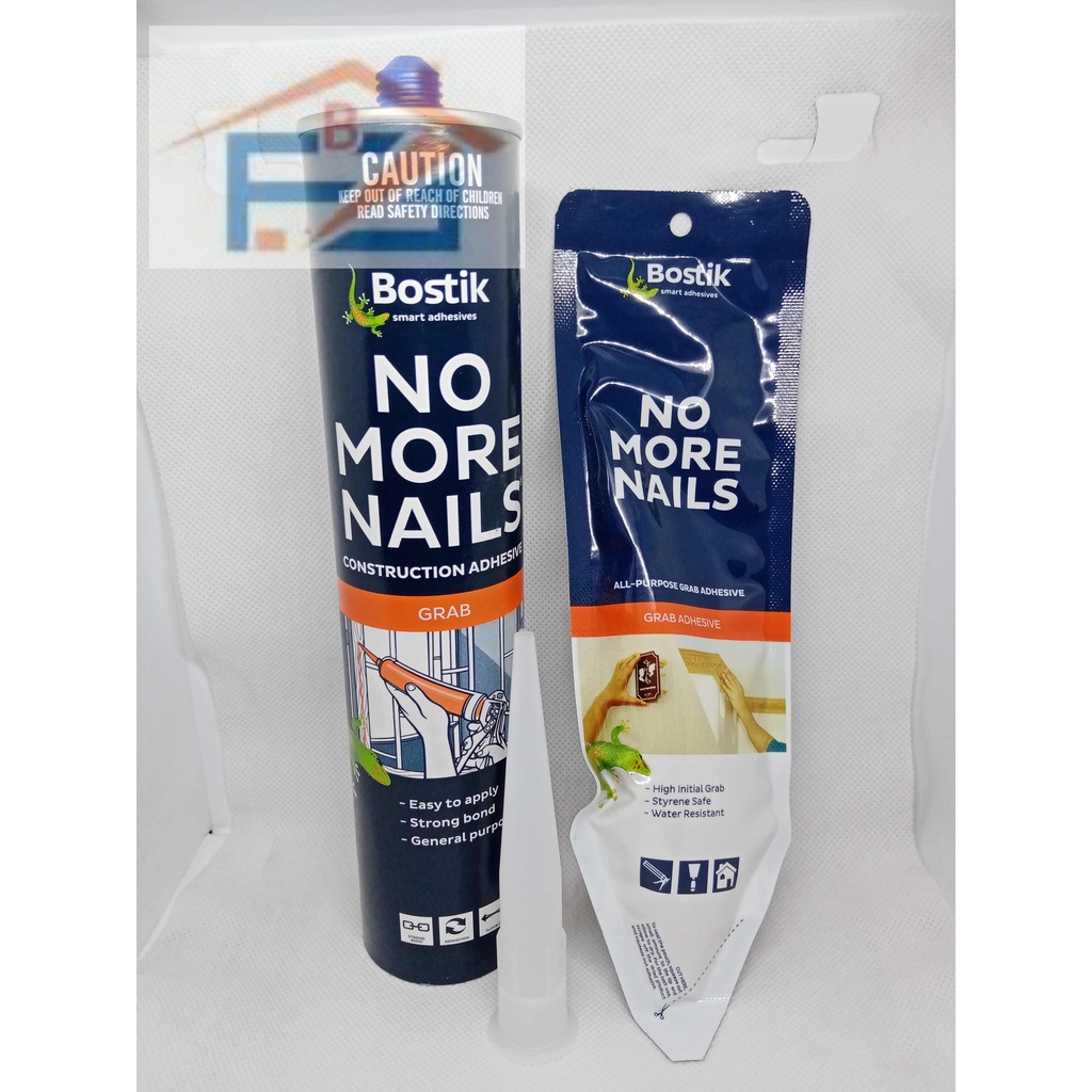 Bostik No More Nails 100g Adhesives / Liquid Nail 320g | Shopee Malaysia