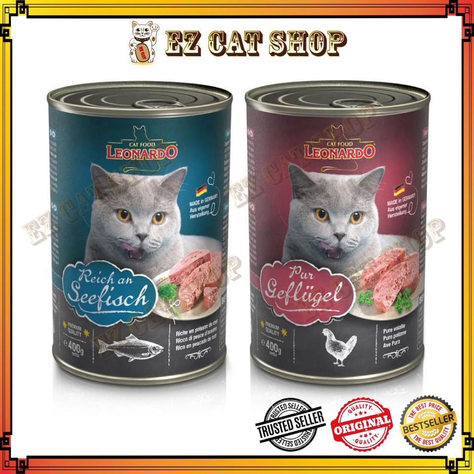 Leonardo wet shop cat food