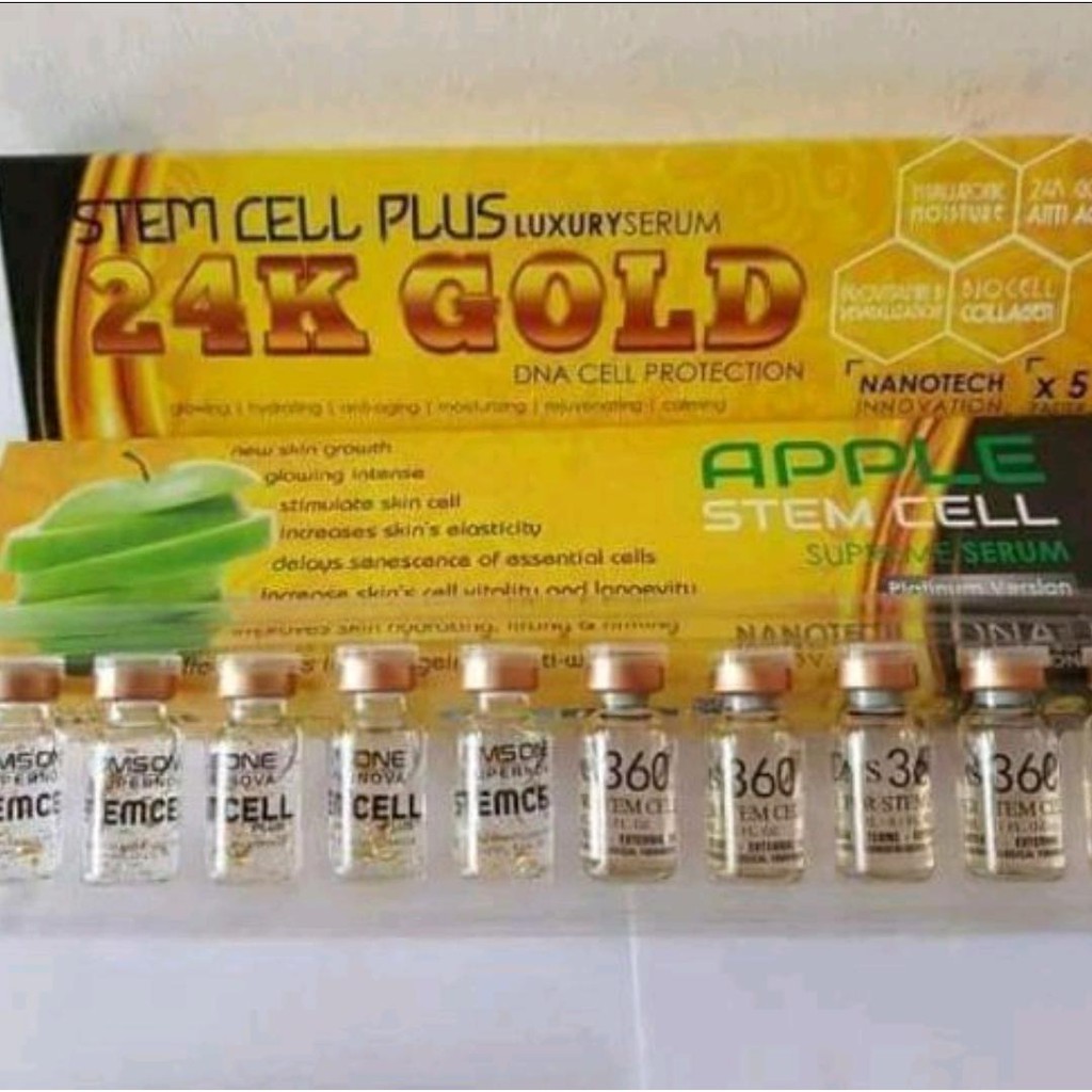 💥READY STOK💥 DMS 360 SERUM STEMCELL PLUS DMS GOLD+ APPLE 💥READY STOK💥