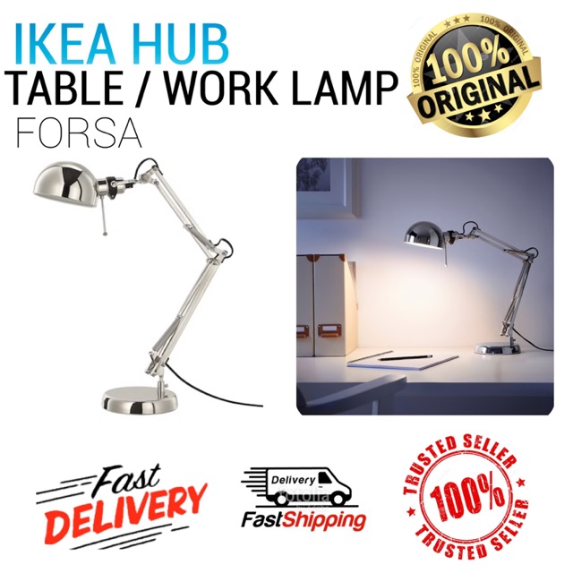 IKEA FORSA Work Lamp Table Lamp Lampu Kerja Shopee Malaysia