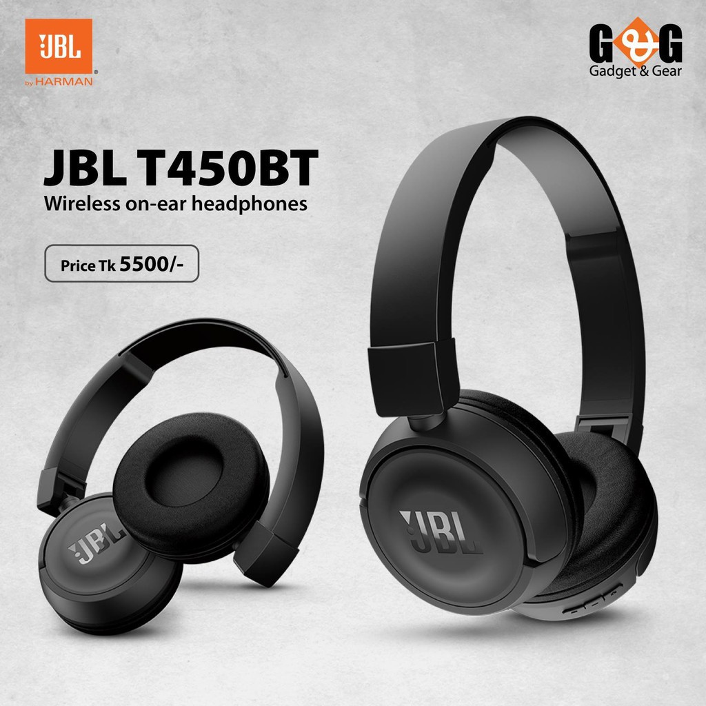 Jbl t450bt discount extra wireless headphones