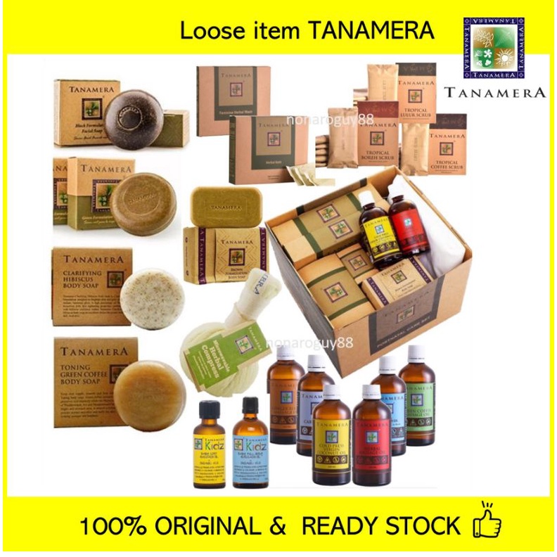 Tanamera Herbal Bath Feminine Sabun Soap Massage Oil Boreh Scrub Calming Firming Shopee Malaysia