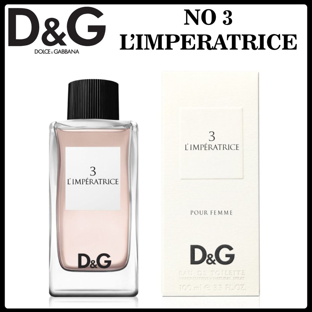 Dolce and gabbana 2024 perfume no 3