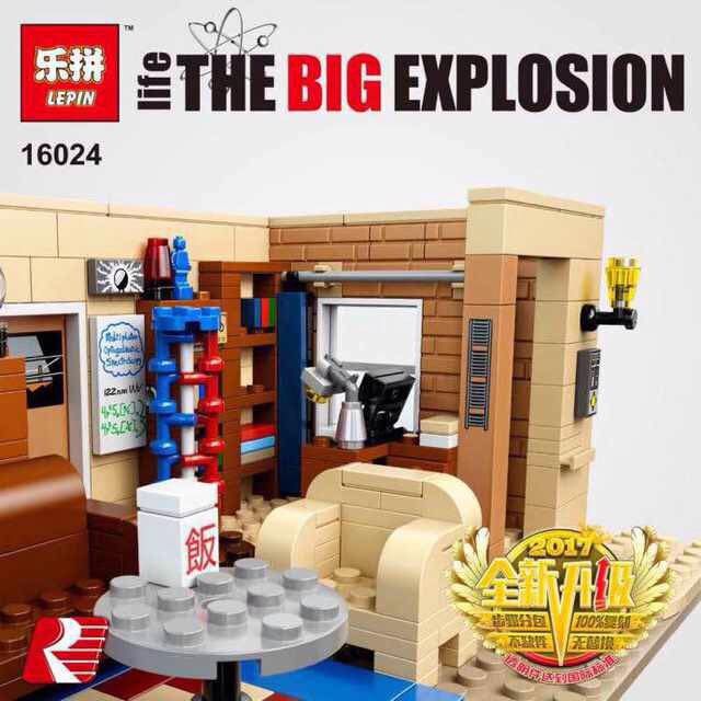 LEPIN Creator The Big Bang Theory 16024 Shopee Malaysia