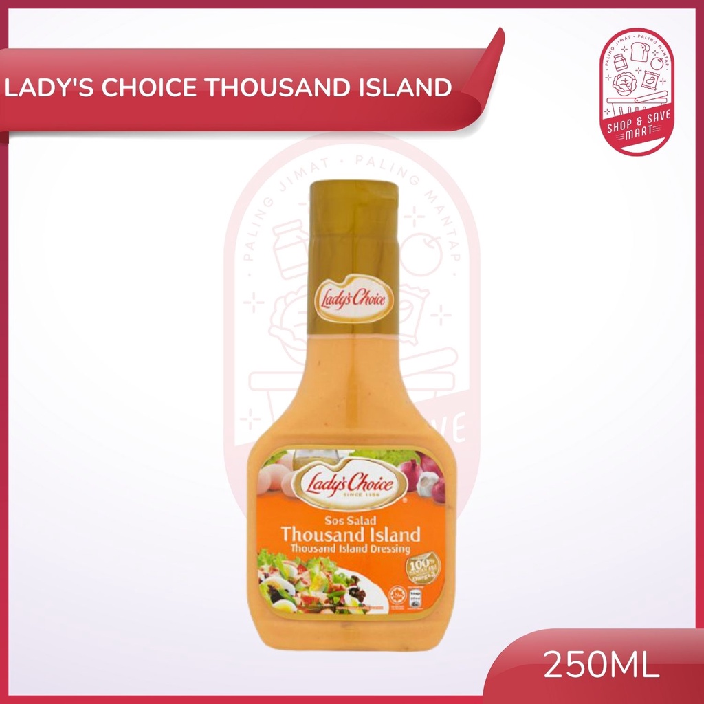 Lady's Choice Thousand Island Sauce 250ml Lady's Choice Sos Salad