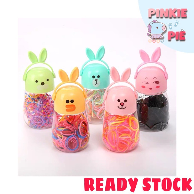 Hair band for kids/children colourful / Rainbow Getah rambut | Shopee ...